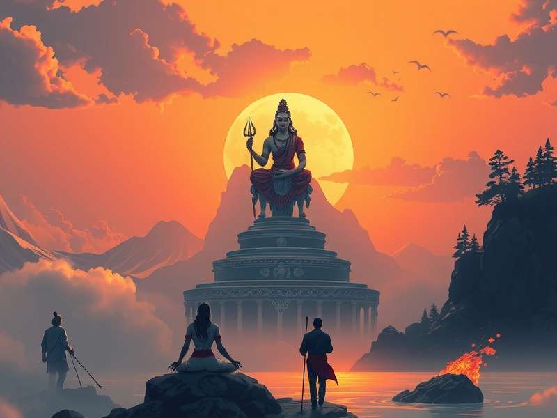 Om Shivaya Peaceful Sojourn Game Cover